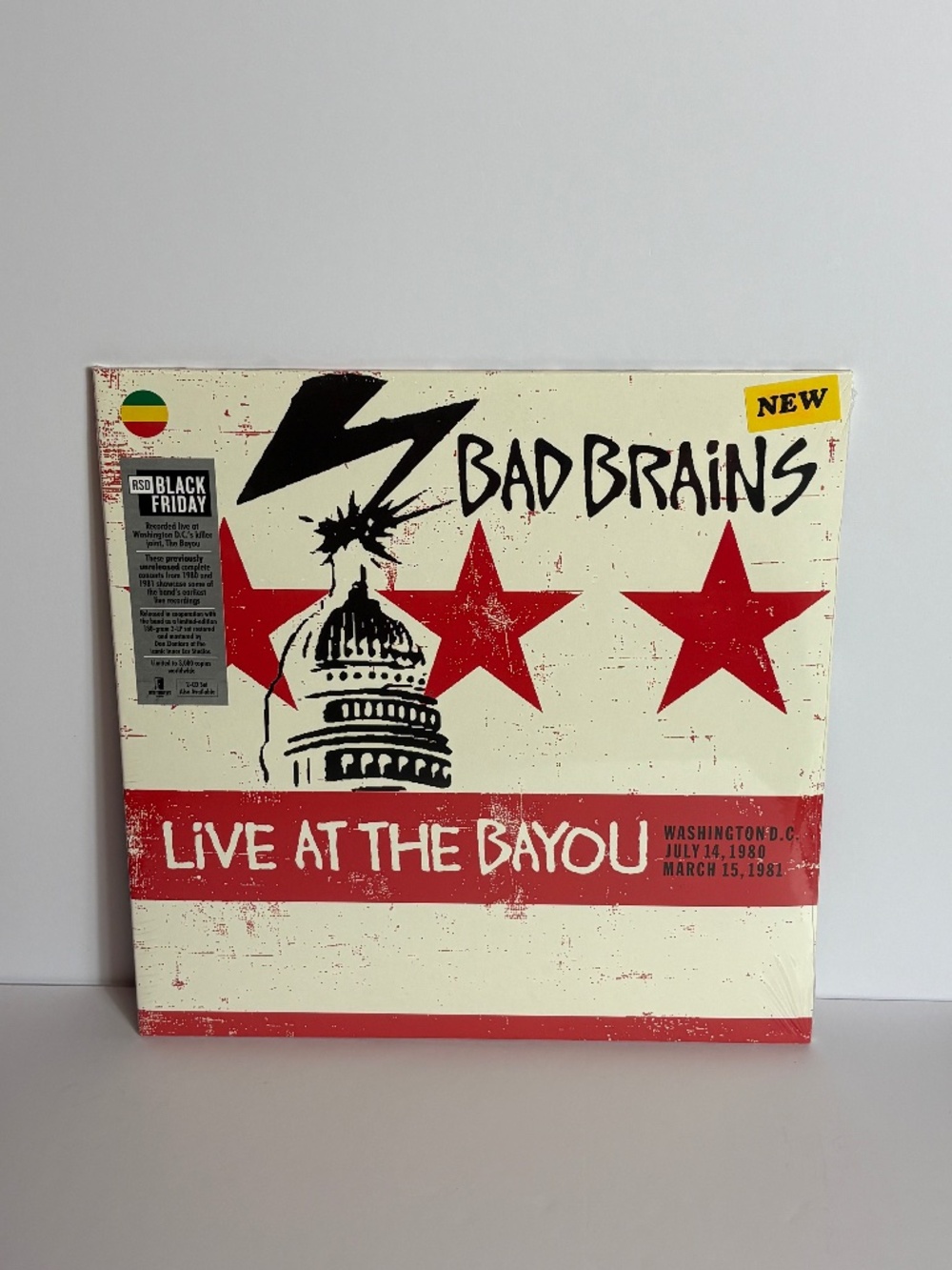 Bad Brains Live at the Bayou Record Store Day RSD Vinyl Record
